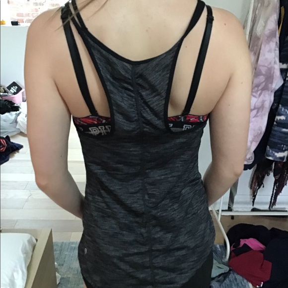 Gray lululemon tank top - Picture 2 of 2